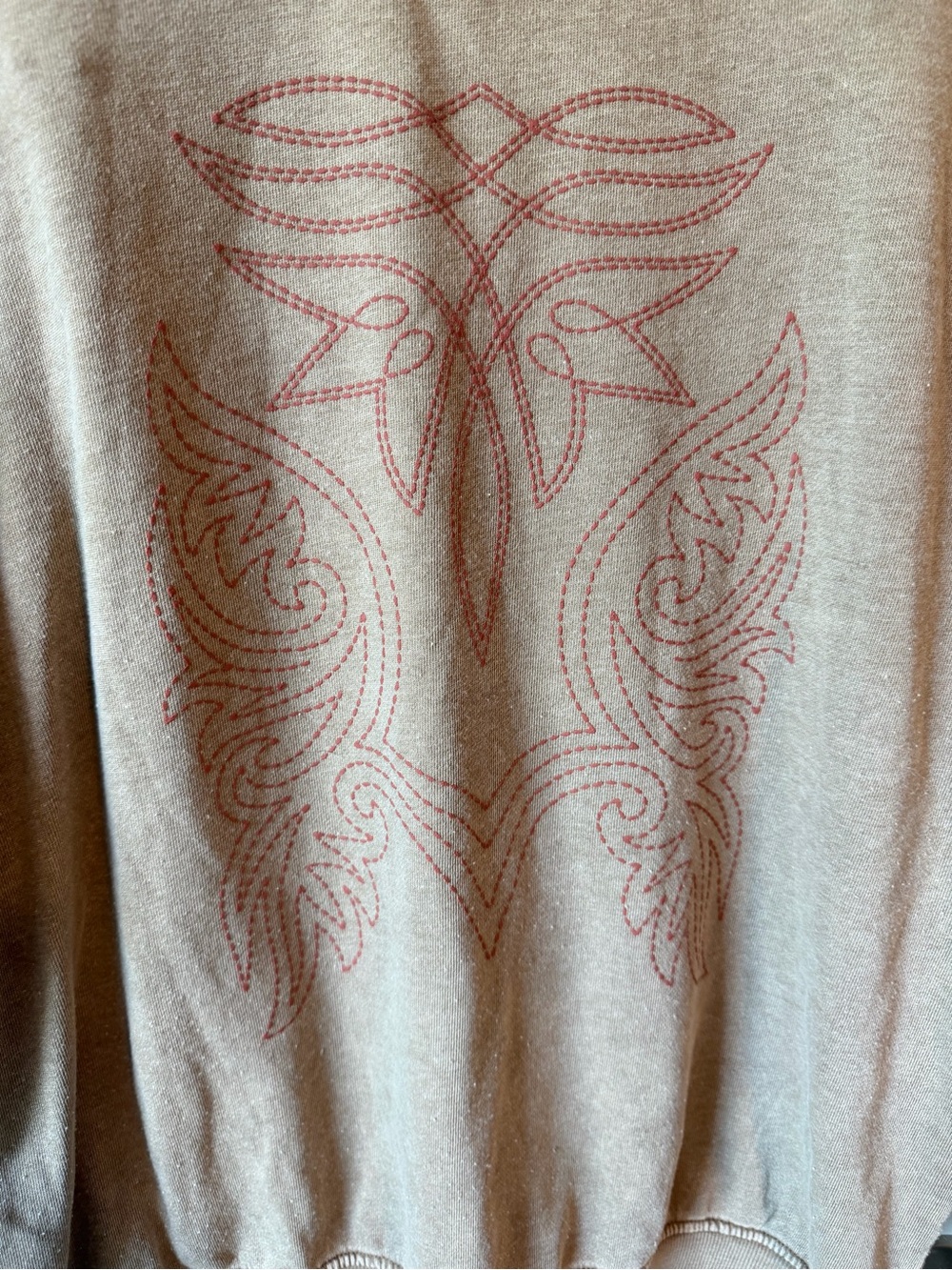 HRT & LUV Western Embroidered Mineral Graphic Crewneck - Picture 3 of 4